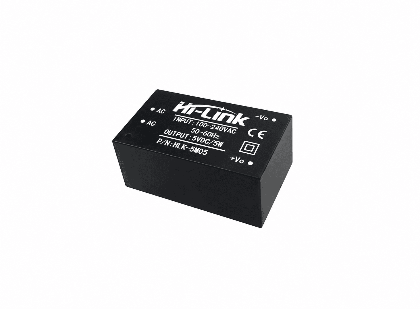 مزود طاقة هاي لينك خافض للجهد HLK-5M05 5W 5V 1A AC DC | Power Supply Module