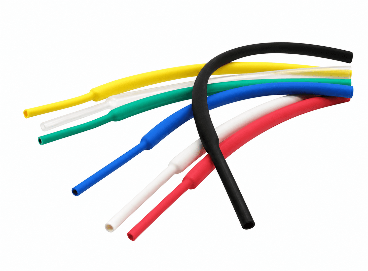أنبوب انكماش حراري φ 1.0 2.7mm 2-1 1kv | Heat Shrink Tubing