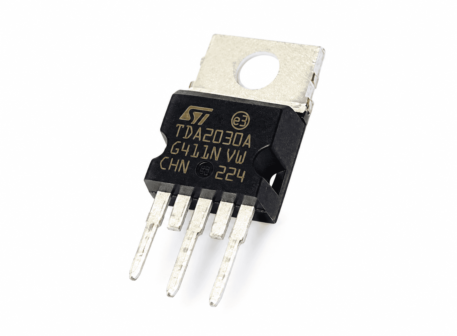 شريحة مضخم صوت TDA2030A بقدرة 18W بحزمة TO-220 | TDA2030A 18W Hi-Fi Audio Power Amplifier IC