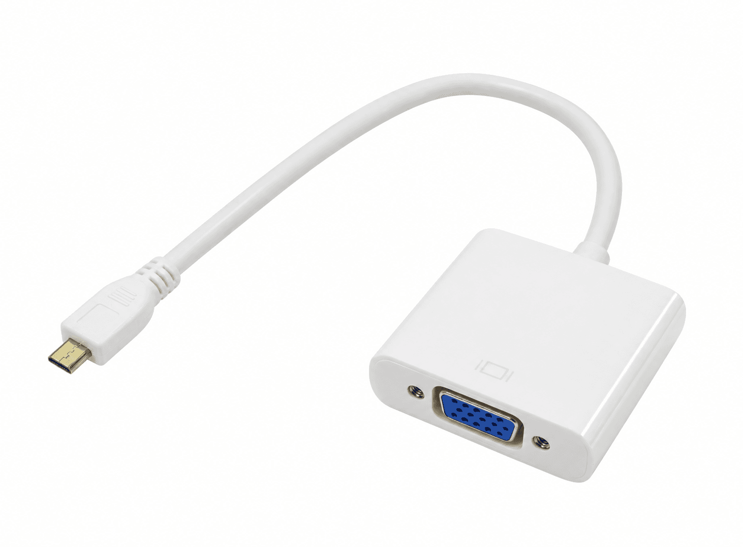 محول مايكرو اتش دي ام اي إلى في جي ايه لراسبيري باي 4 #3 | Micro HDMI to VGA Adapter