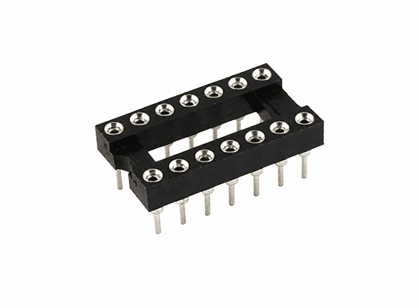 قاعدة دوائر متكاملة IC socket Connector DIP 14 pin 05038910 | IC Socket