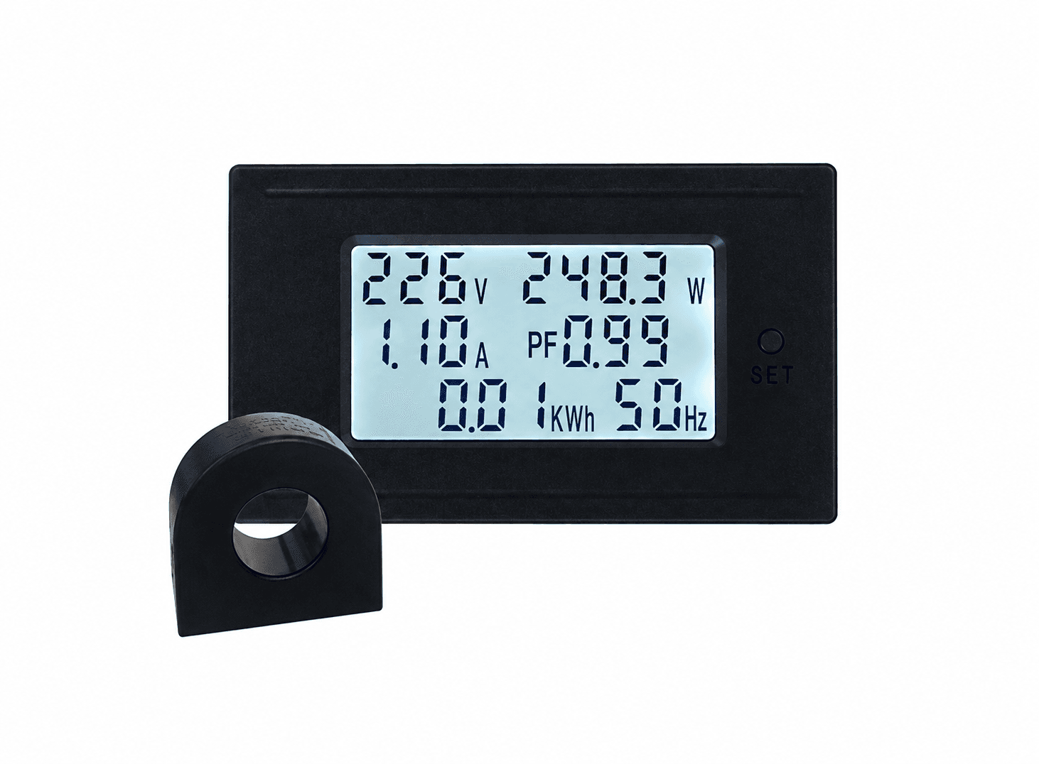 جهاز قياس رقمي للتيار والجهد والطاقة 100A 22000W X-HX0093D | Digital AC Multimeter