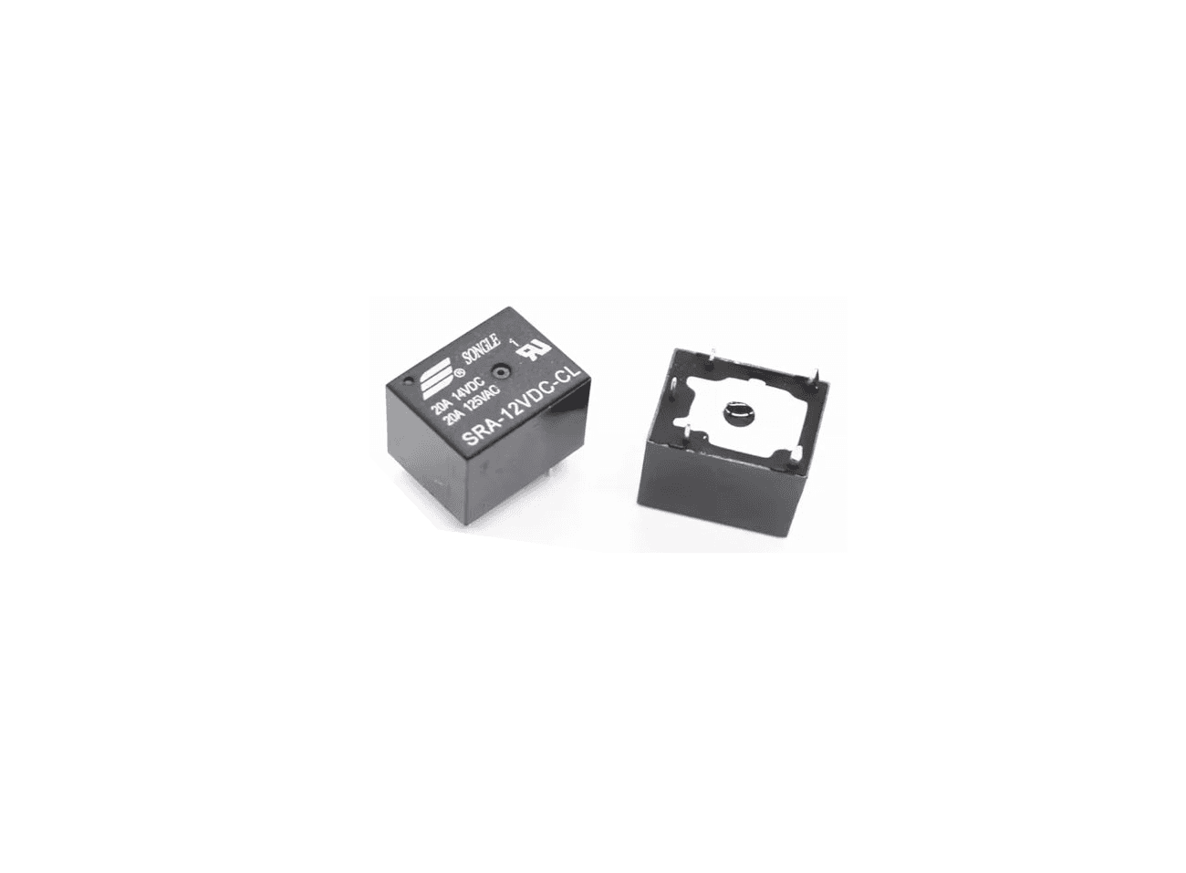 ريلاي قدرة SRA-12VDC-CL بملف 12V وتيار 10A بخمسة أطراف | Songle SRA-12VDC-CL PCB Power Relay, 12V DC Coil, SPDT 10A, 5-Pin
