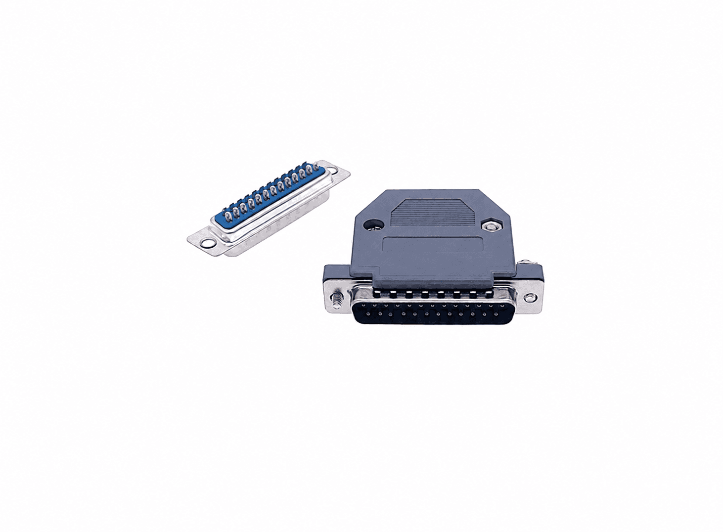 موصل كيبل بيانات تسلسلي DB25 ذكر | DB25 Serial Data Cable Connector Adapter Male