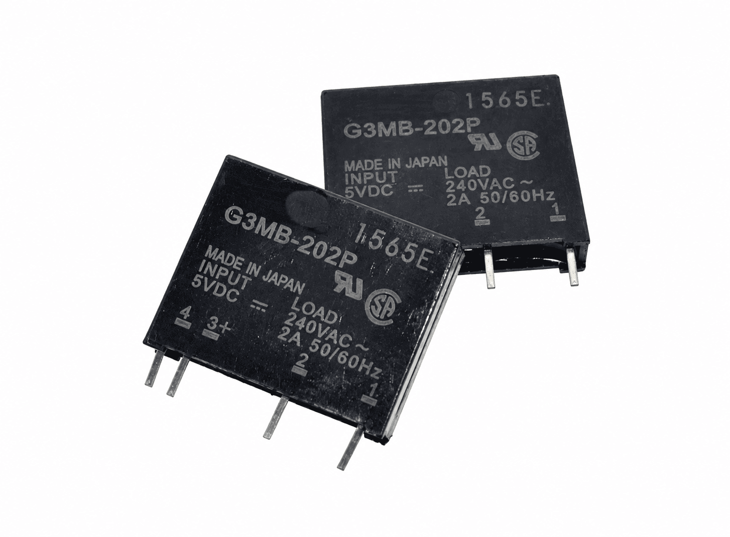 مرحل الحالة الصلبة SSR 5VDC 240V 2 A AC | Solid State Relay