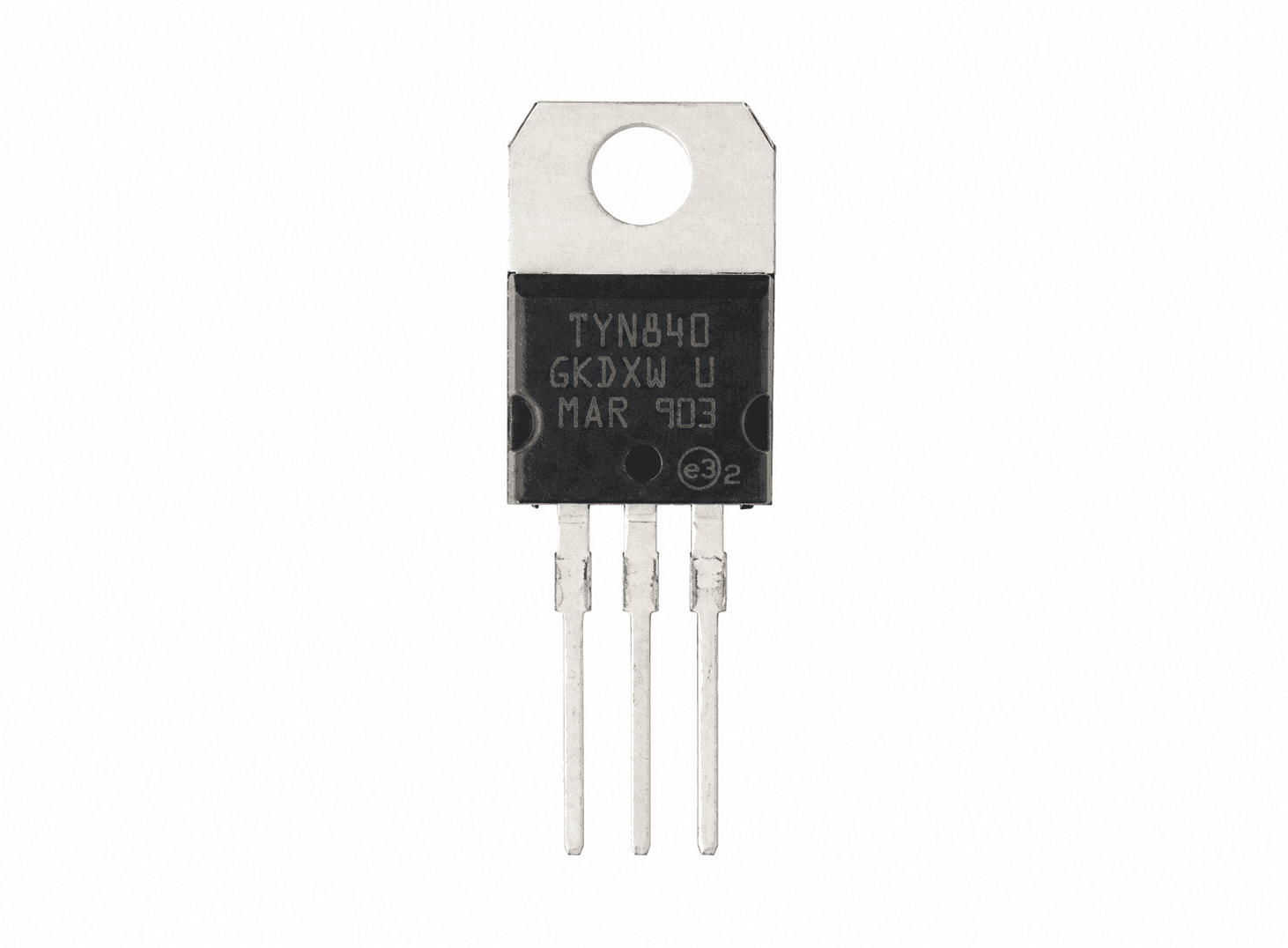 ثايرستور TYN840 نوع SCR بفولتية 800V وتيار 40A حزمة TO-220AB | TYN840 SCR Thyristor 800V 40A TO-220AB