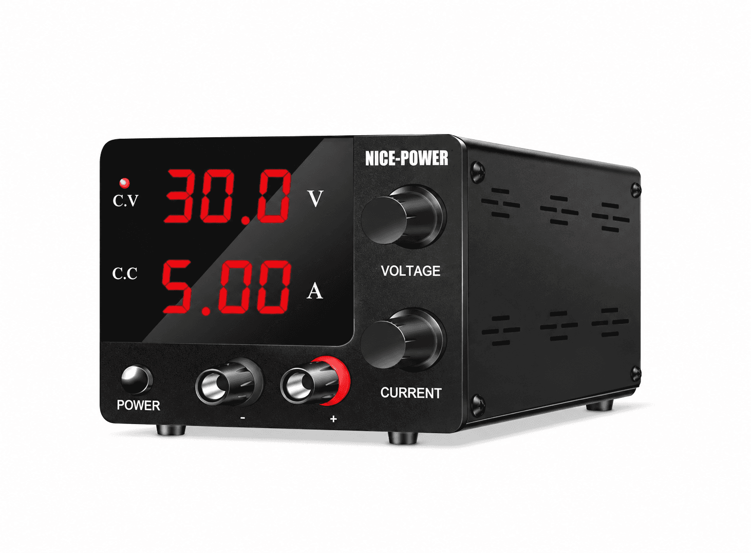 مزود طاقة مختبري سويتشي قابل للضبط 30V 5A موديل SPS-E305 | SPS-E305 Switching DC Lab Power Supply, Adjustable 30V 5A