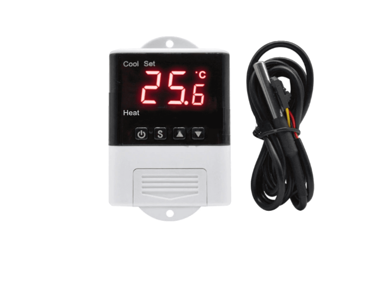 منظم حرارة ومفتاح تبريد وتسخين DTC1200 Thermostat Temperature Controller Cooling Heating Switch #Y5 XA0008 | Temperature Controller
