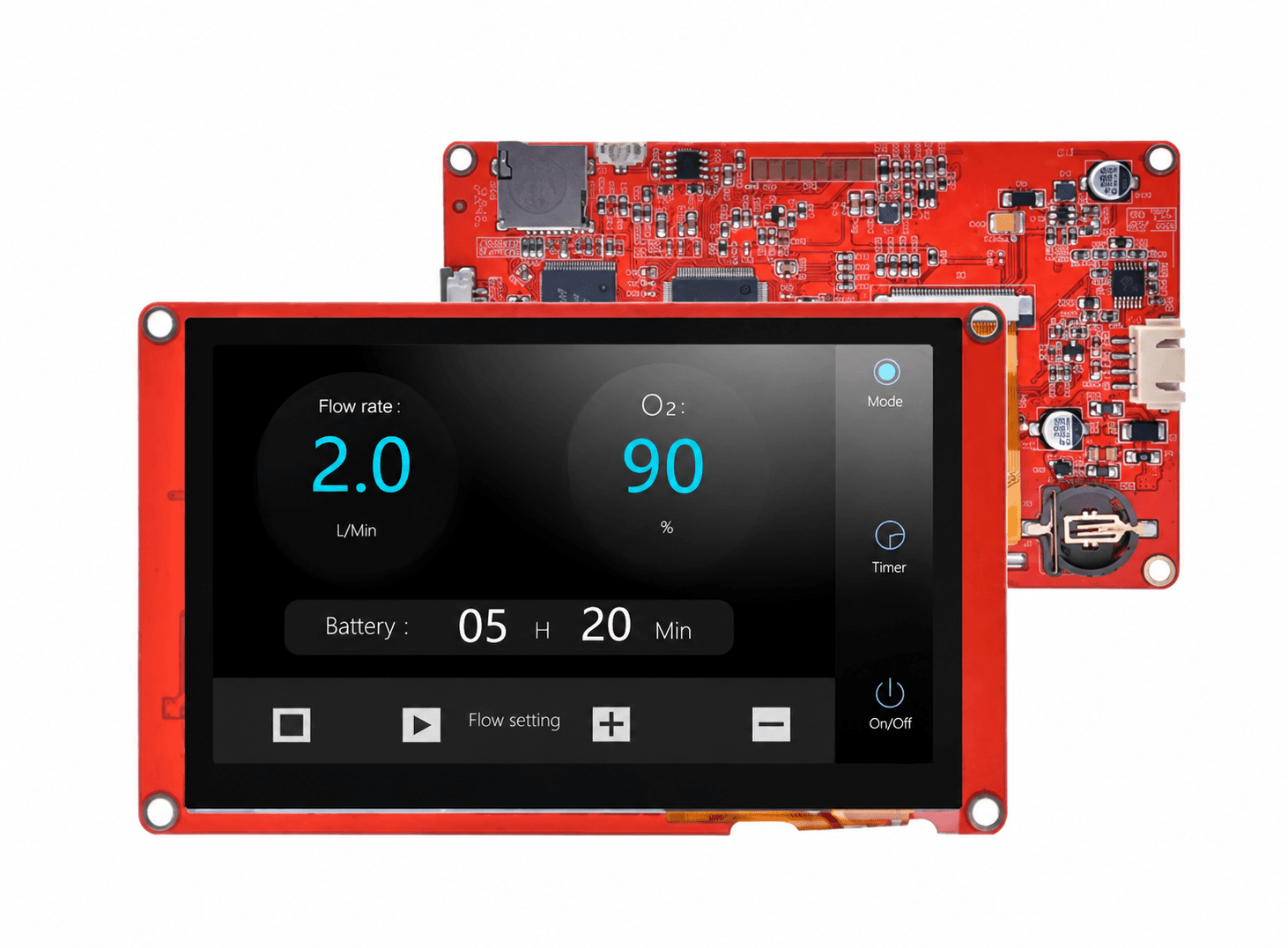 شاشة ذكية Nextion NX4827P043-011R مقاس 4.3 بوصة | Intelligent HMI Display