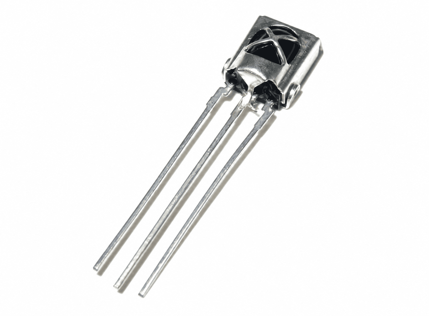 حساس استقبال أشعة تحت حمراء VS1838B بتردد حامل 38kHz | VS1838B 38kHz Infrared Receiver Head for Remote Control Signals