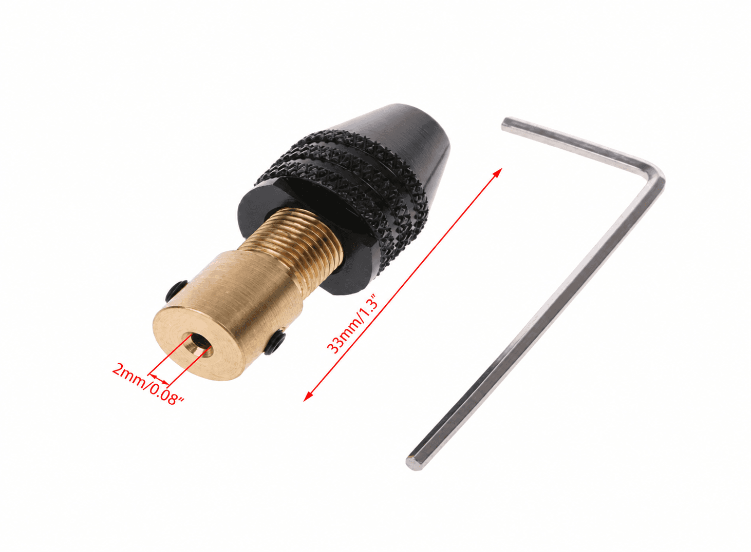 رأس تثبيت مثقاب Universal Small Electronic Drill Bit Collet Mini Chuck 2mm 011219 | Drill Chuck
