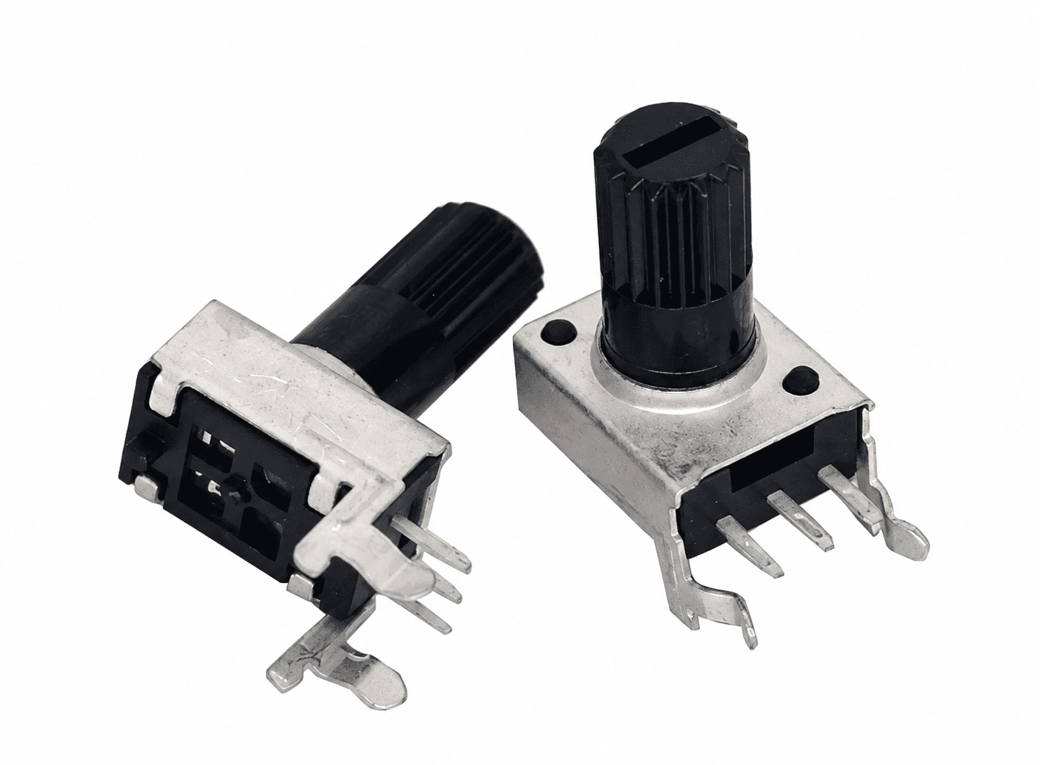مقاومة متغيرة أفقية 1K بشافت 12.5mm طراز RV09 #R11 | Horizontal Potentiometer