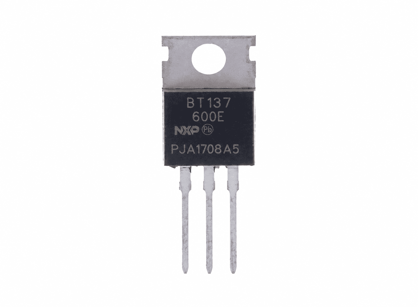 ثايرستور ثنائي الاتجاه BT137-600E حزمة TO-220 بقدرة 5A 600V | BT137-600E Bi-Directional Thyristor Triode TO-220 5A 600V