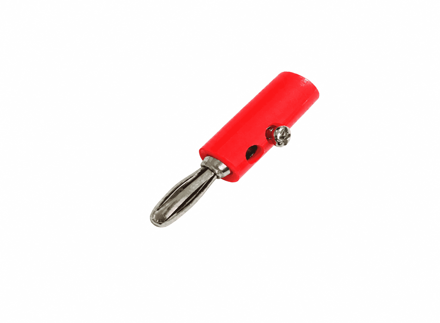مقبس بنانا أنثى 4mm لون أحمر | 4mm Banana Jack Female, Red