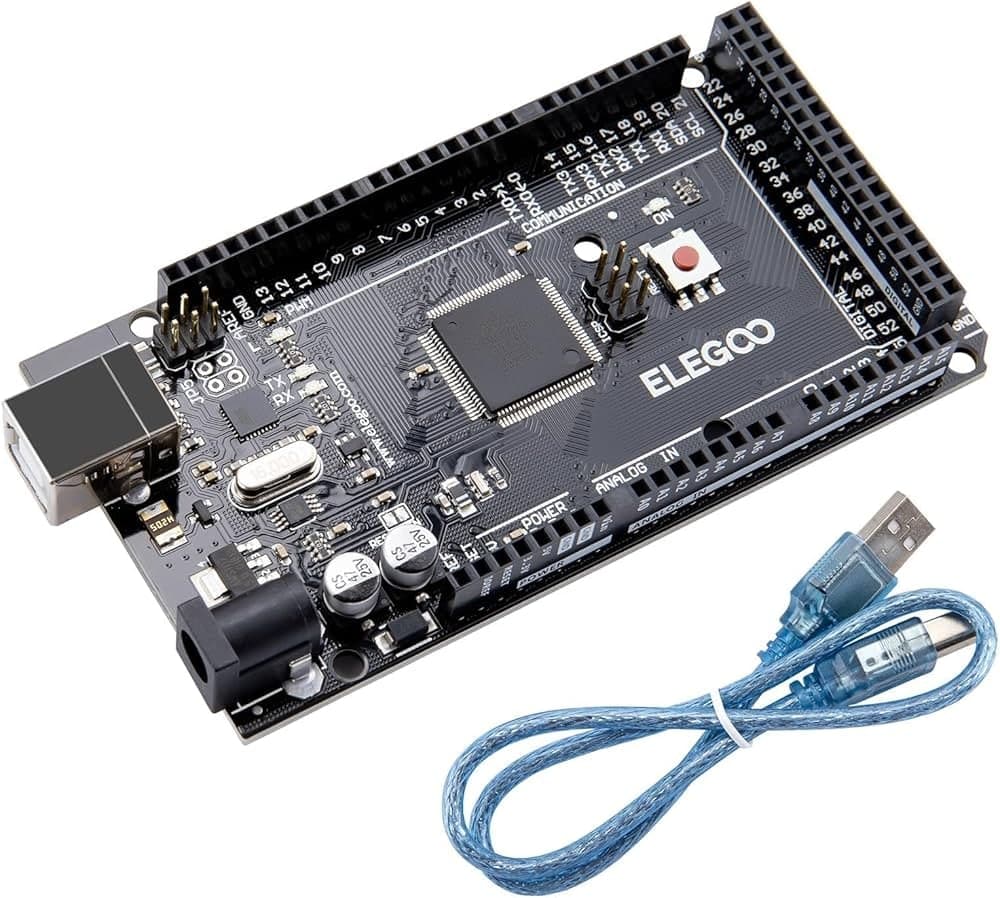 لوحة تطوير Arduino MEGA 2560 R3 مع كيبل USB | Arduino MEGA 2560 R3 Development Board with USB Cable