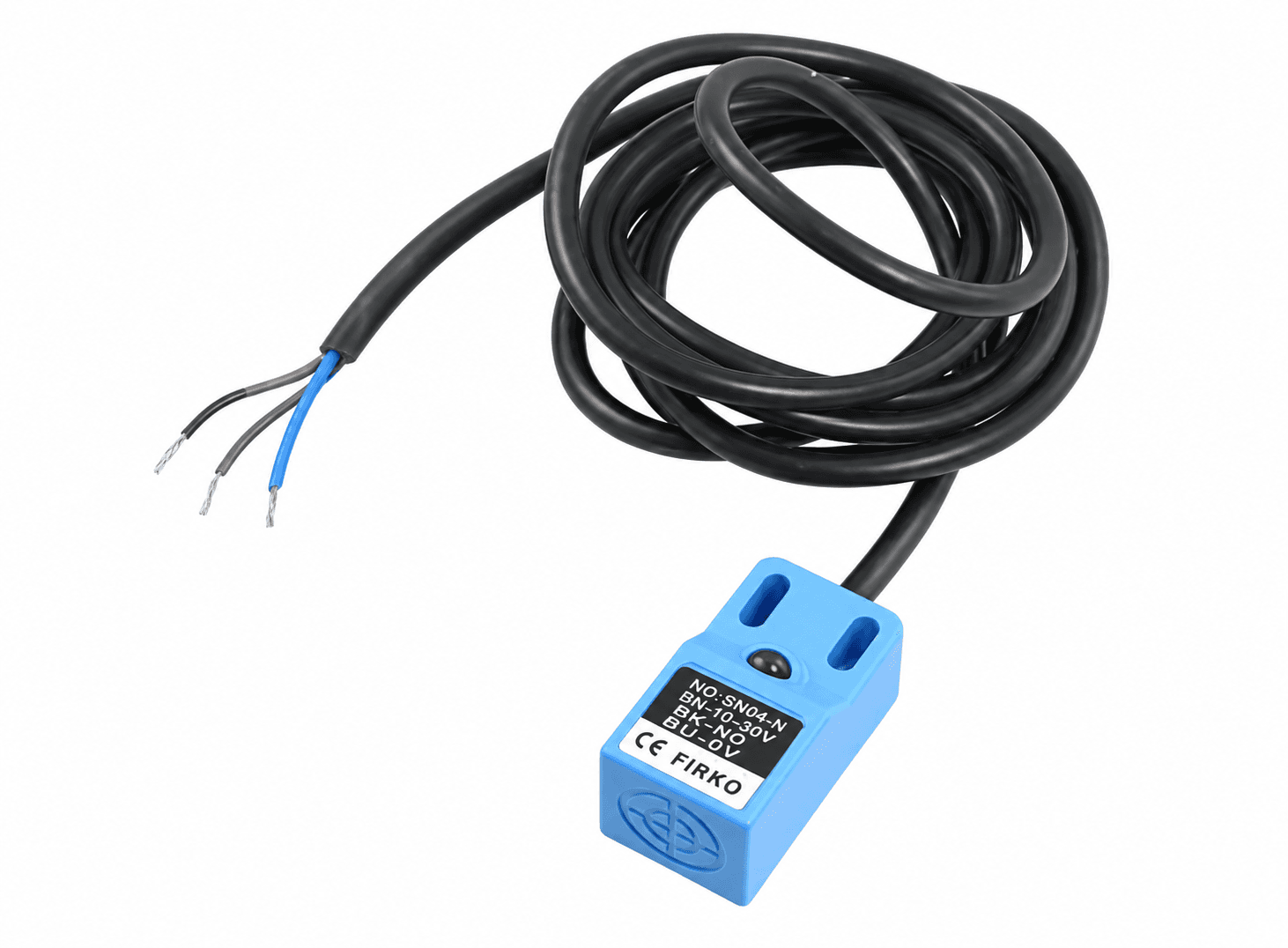 حساس تقارب مفتاح DC بـ 3 أسلاك NPN NO بمسافة 4MM وجهد DC 10-30V #I5 050767 | Proximity Sensor Switch
