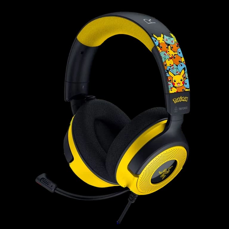 سماعة رأس ريزر Kraken V4 X Pokémon Edition السلكية للألعاب