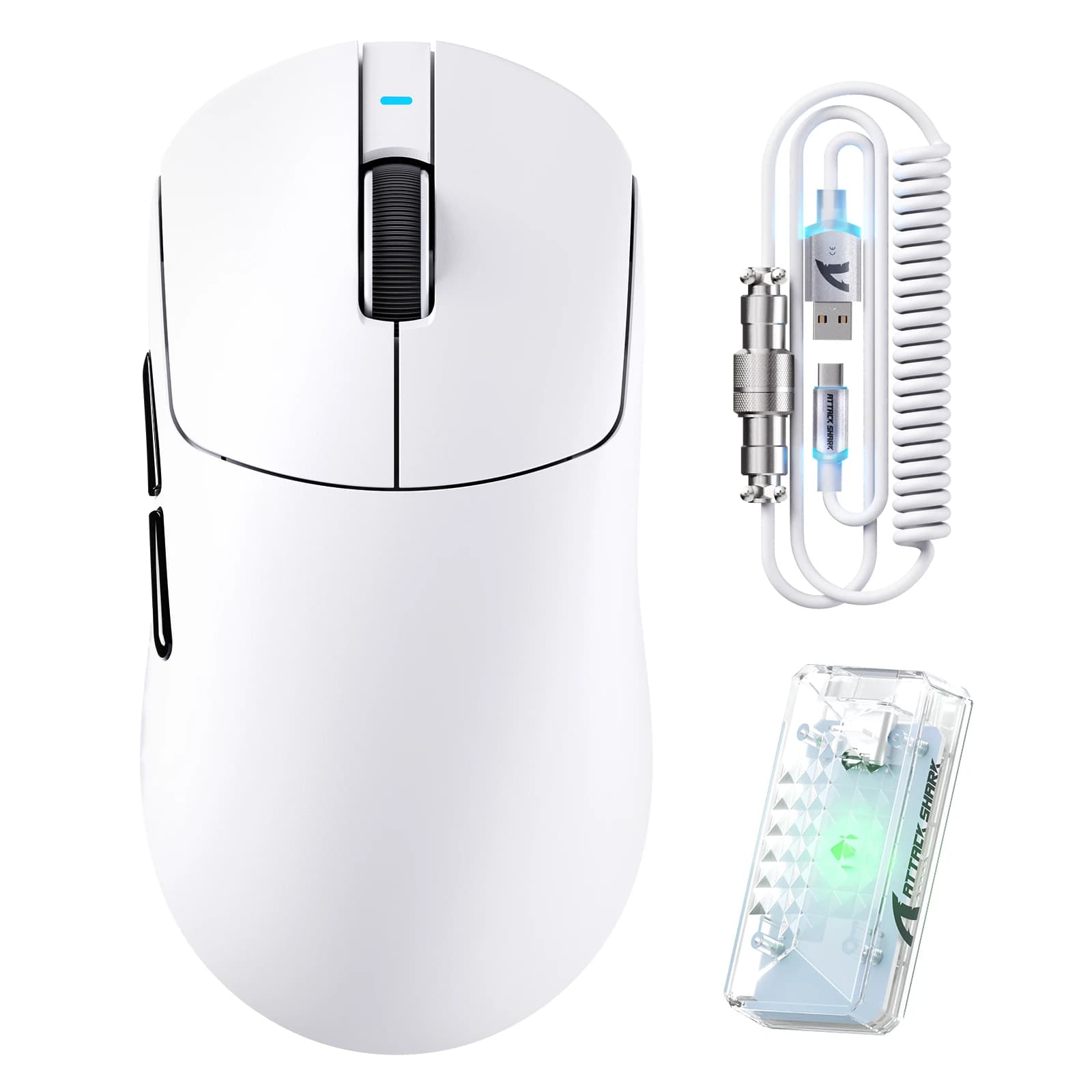 ماوس Attack Shark X8 Pro اللاسلكي للألعاب