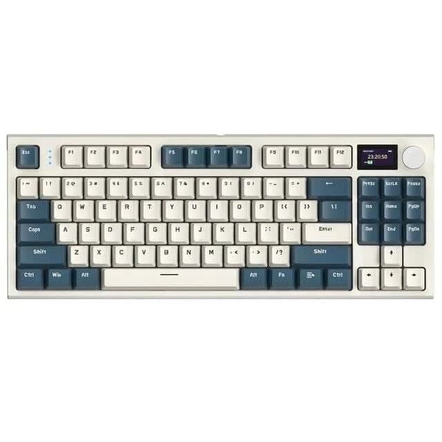 لوحة مفاتيح Attack Shark K86-98 ثلاثية الأوضاع (أزرق ماخ)