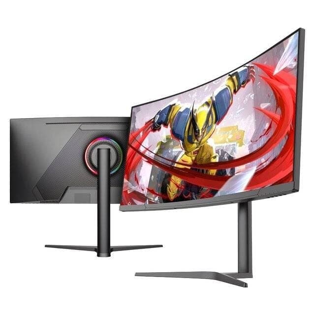 شاشة ألعاب Patriot منحنية مقاس 34 بوصة UWQHD VA بتردد 240Hz - أسود