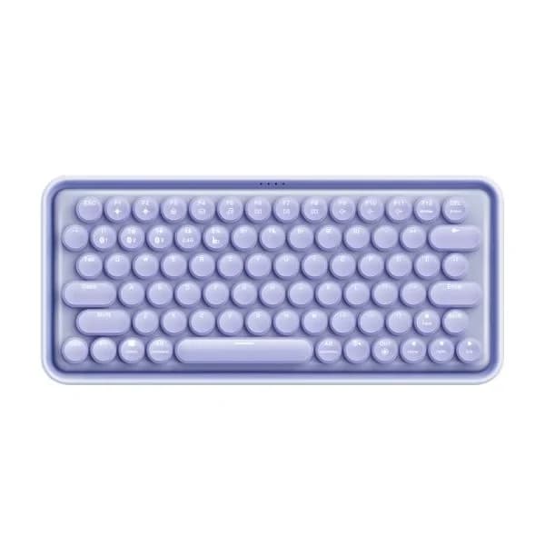 كيبورد لاسلكي Rapoo ralemo Pre 5 Multi Mode Wireless Keyboard Blue Purple