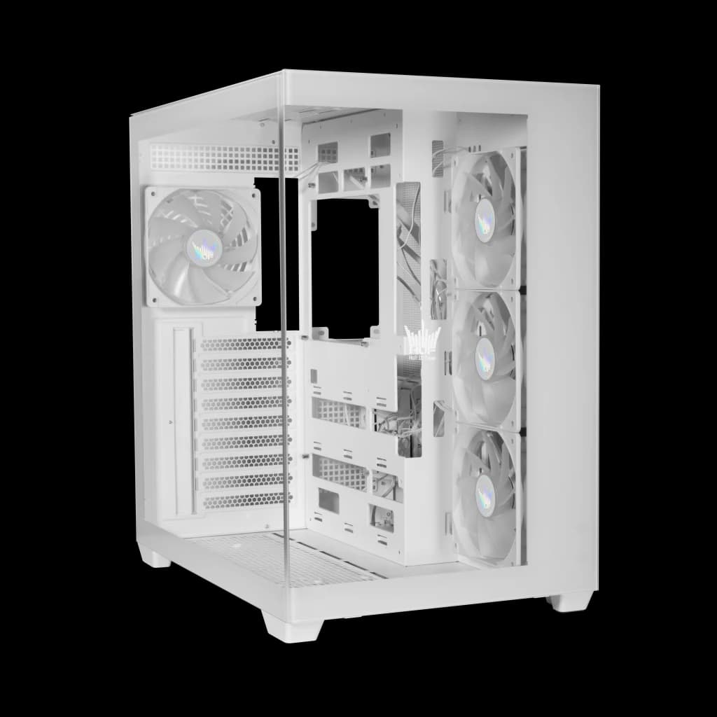 كيس كمبيوتر Galax HOF ALLSYNQ WHITE Gaming Case, ATX, 4 ARGB Fan ALLSYNQ