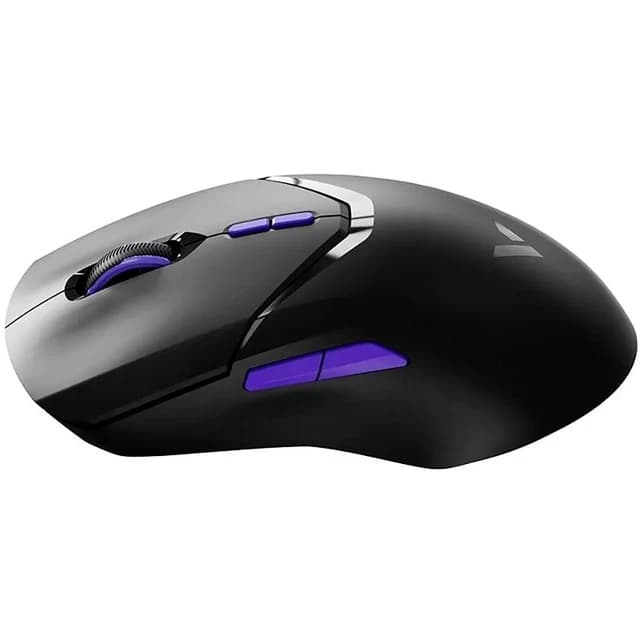 ماوس ألعاب Rapoo VT9 PRO 4K Wireless gaming Mouse - 26000DPI 68 GRAMS Black (with Purple accent)