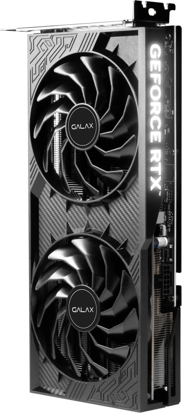 كرت شاشة GALAX GeForce RTX 4070 SUPER 1-Click OC Black 12GB