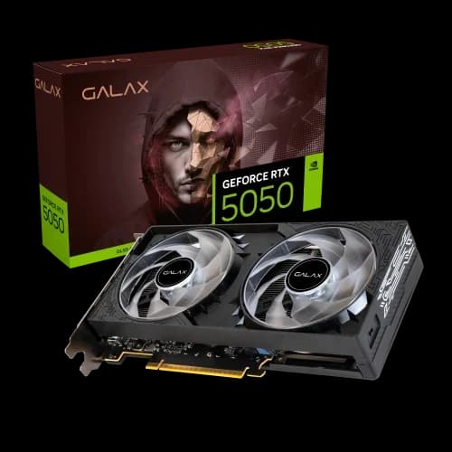 كرت شاشة GALAX GeForce RTX™ 5050 1-Click OC V2 8GB