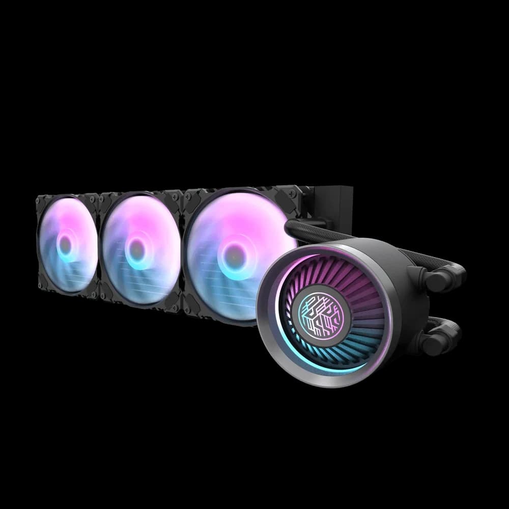 مبرد معالج مائي DARKFLASH DN360S BLACK LIQUID COOLER