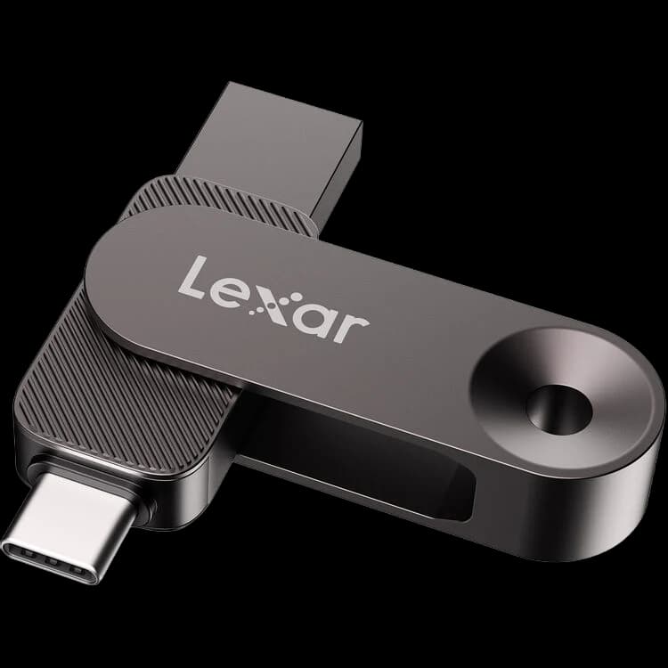 فلاش USB Lexar D500 256GB Solid State Dual Drive USB 3.2 Gen 1 Type-C