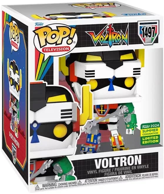 مجسم فانكو بوب! Voltron, le Défenseur Légendaire #1497: Voltron - 15 cm