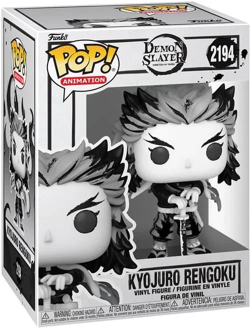 مجسم فانكو بوب! قاتل الشياطين #2194: Kyojuro Rengoku - Sumi-Ink