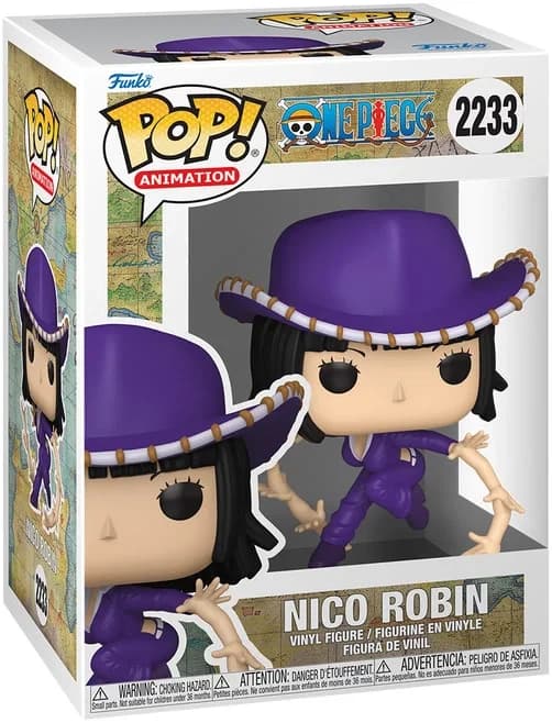 مجسم فانكو بوب! ون بيس #2233: Nico Robin (Fruit des Éclosions)