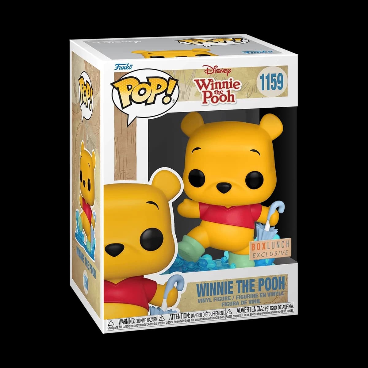مجسم فانكو بوب! ديزني: Winnie l'Ourson #1159: Winnie l'Ourson