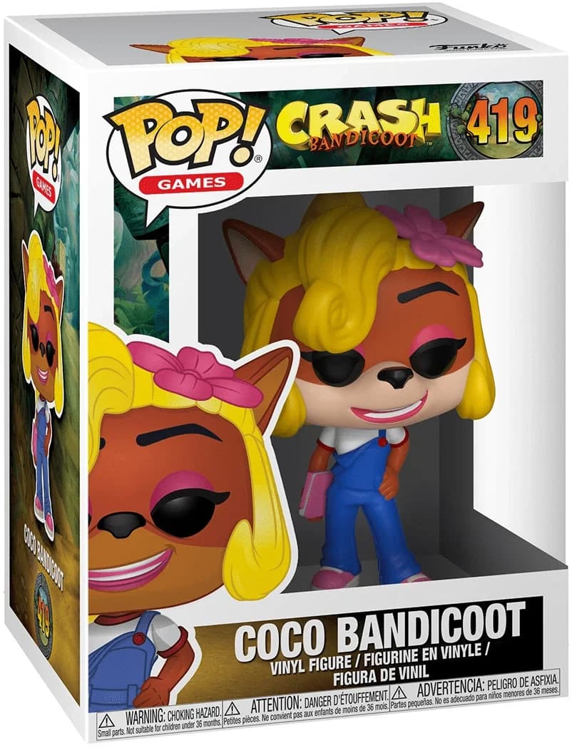 مجسم فانكو بوب! Crash Bandicoot #419: Coco Bandicoot