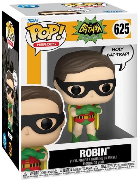 مجسم فانكو بوب! Batman Série TV #625: Robin (Holy Bat-Trap !)