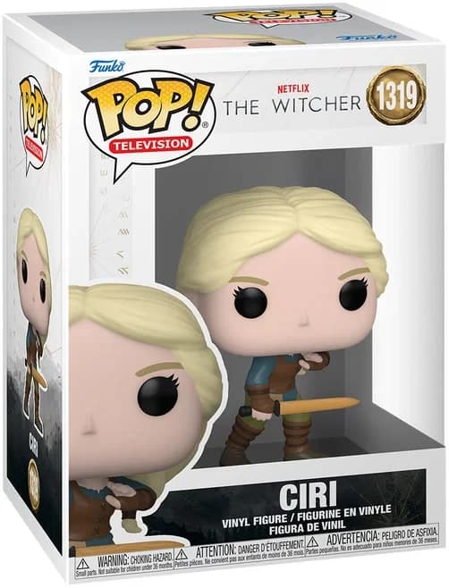 مجسم فانكو بوب! The Witcher Série Netflix #1319: Ciri