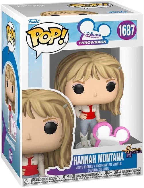 مجسم فانكو بوب! ديزني #1687: Hannah Montana (Disney Channel)