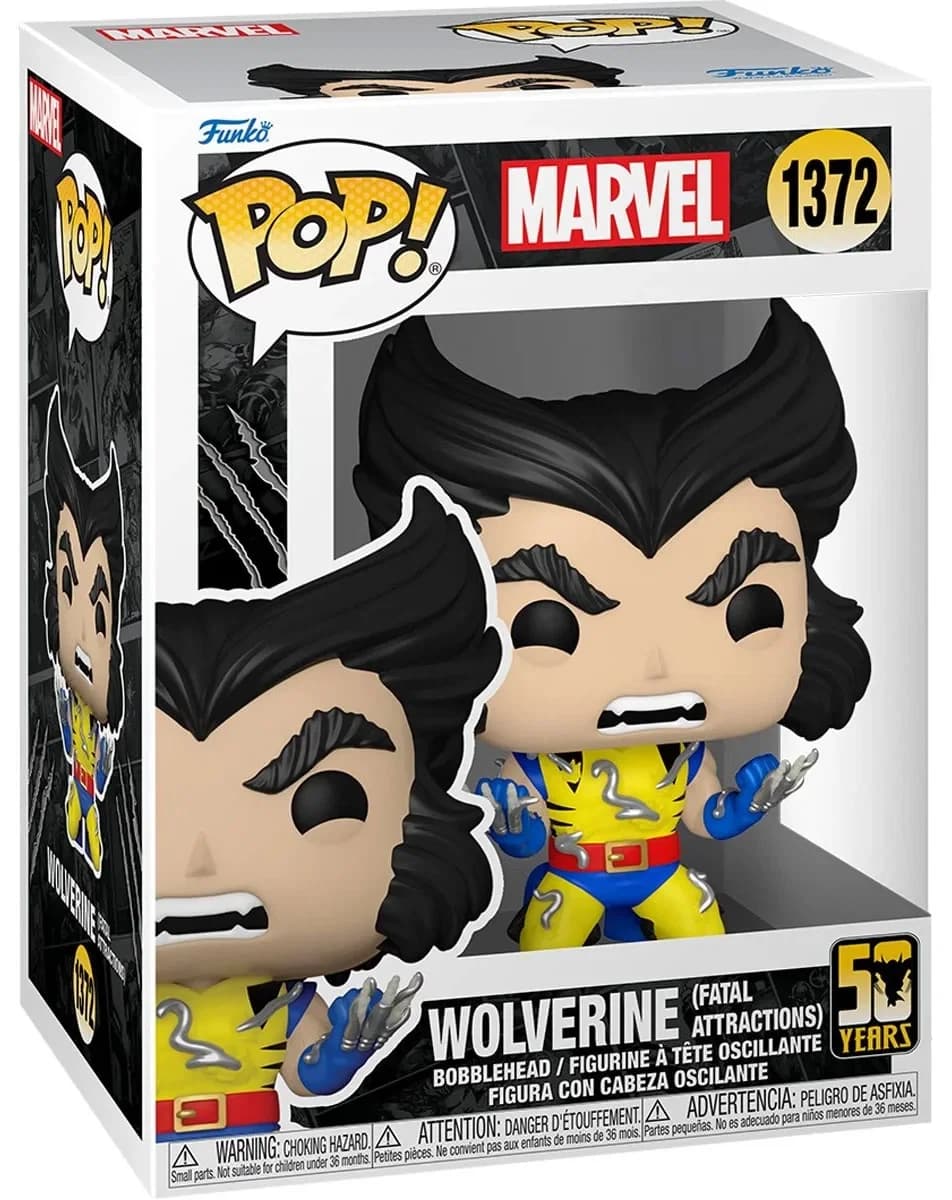 مجسم فانكو بوب! مارفل كوميكس #1372: Wolverine (Fatal Attractions)