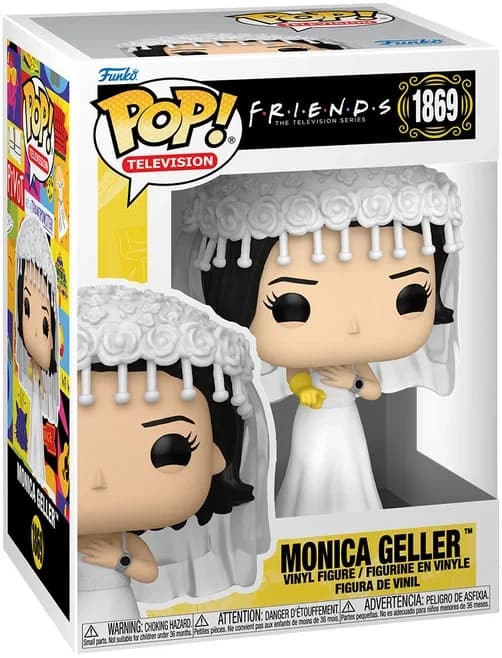 مجسم فانكو بوب! فريندز #1869: Monica Geller (Robe de Mariée)