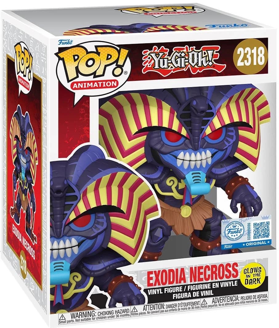 مجسم فانكو بوب! يوغي يو! #2318: Exodia Necross - Glow in the Dark