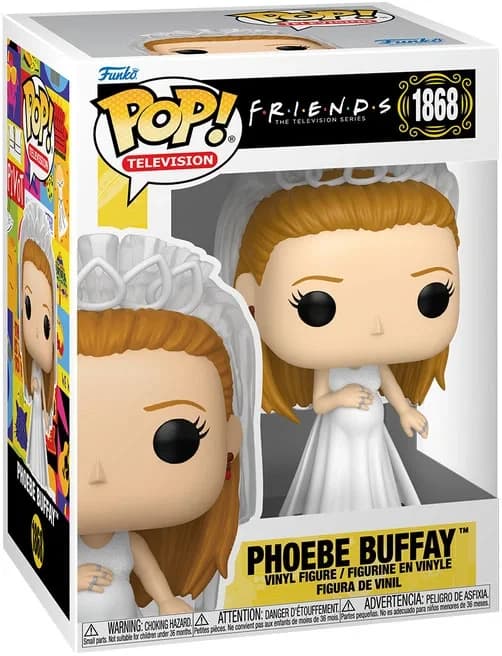 مجسم فانكو بوب! فريندز #1868: Phoebe Buffay (Robe de Mariée)