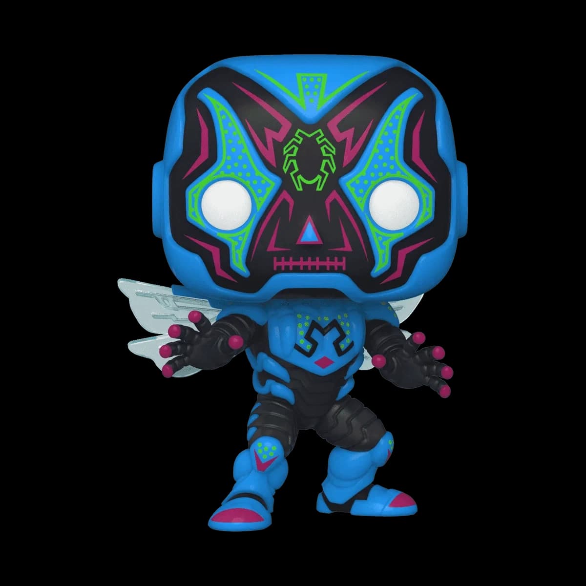 مجسم فانكو بوب! دي سي سوبر هيروز #410: Blue Beetle - Dia De Los DC