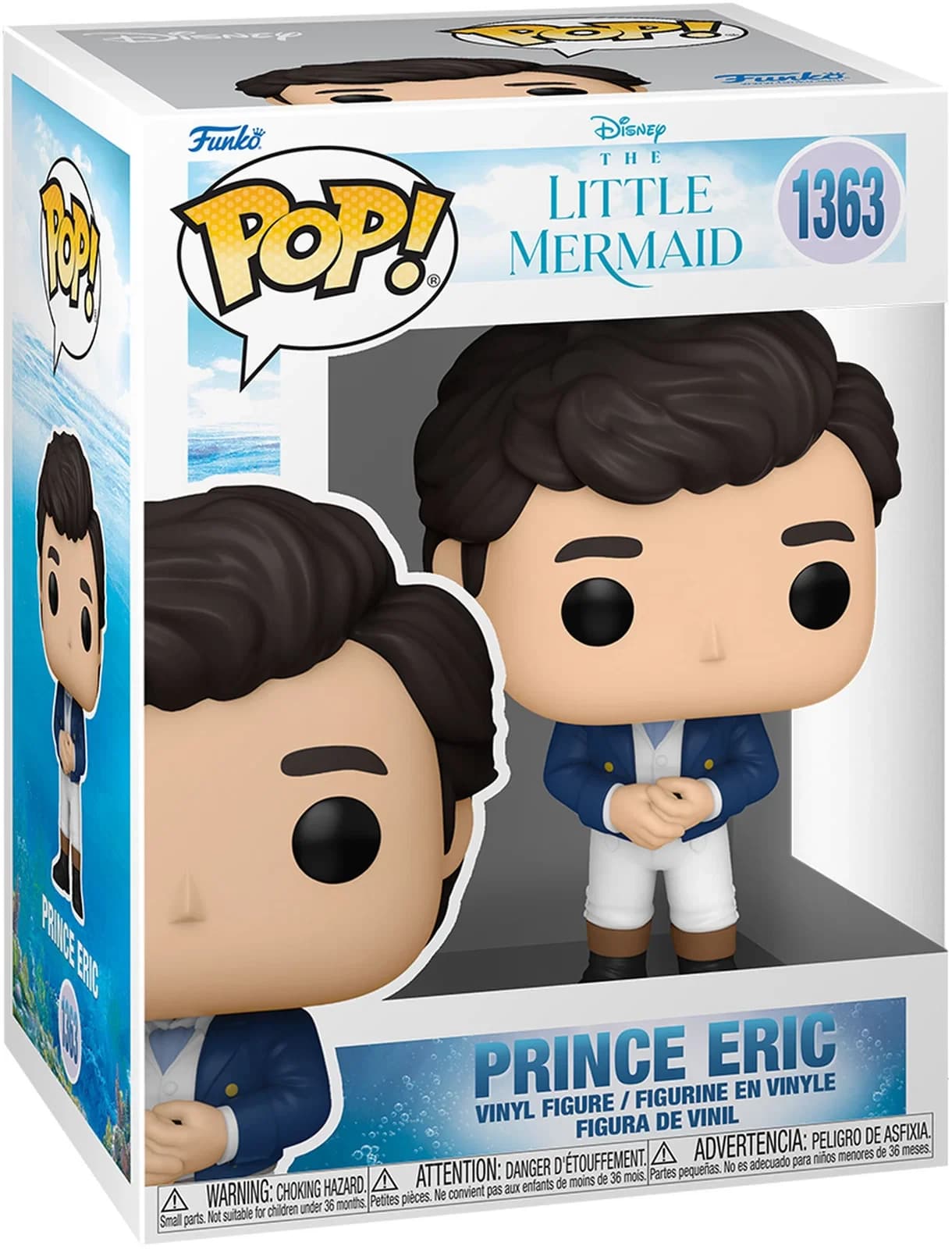 مجسم فانكو بوب! ديزني: La Petite Sirène (Film 2023) #1363: Prince Eric