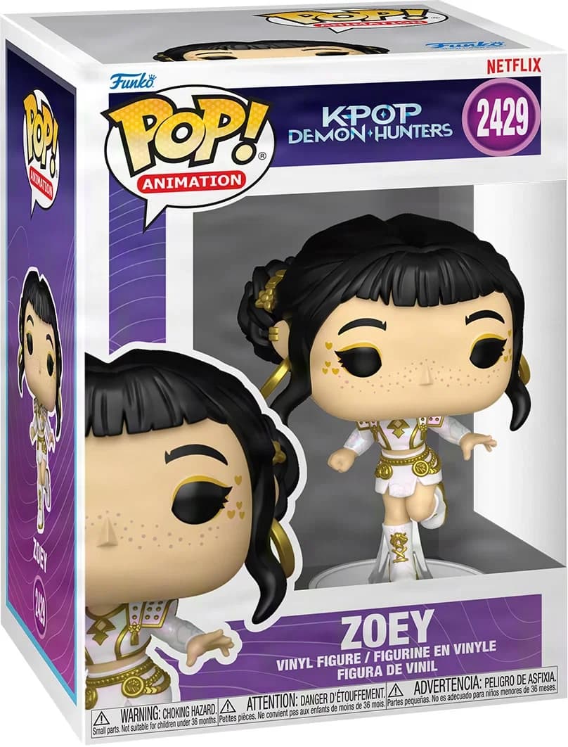 مجسم فانكو بوب! كيبوب ديمون هنترز #2429: Zoey (Le son de nos voix)