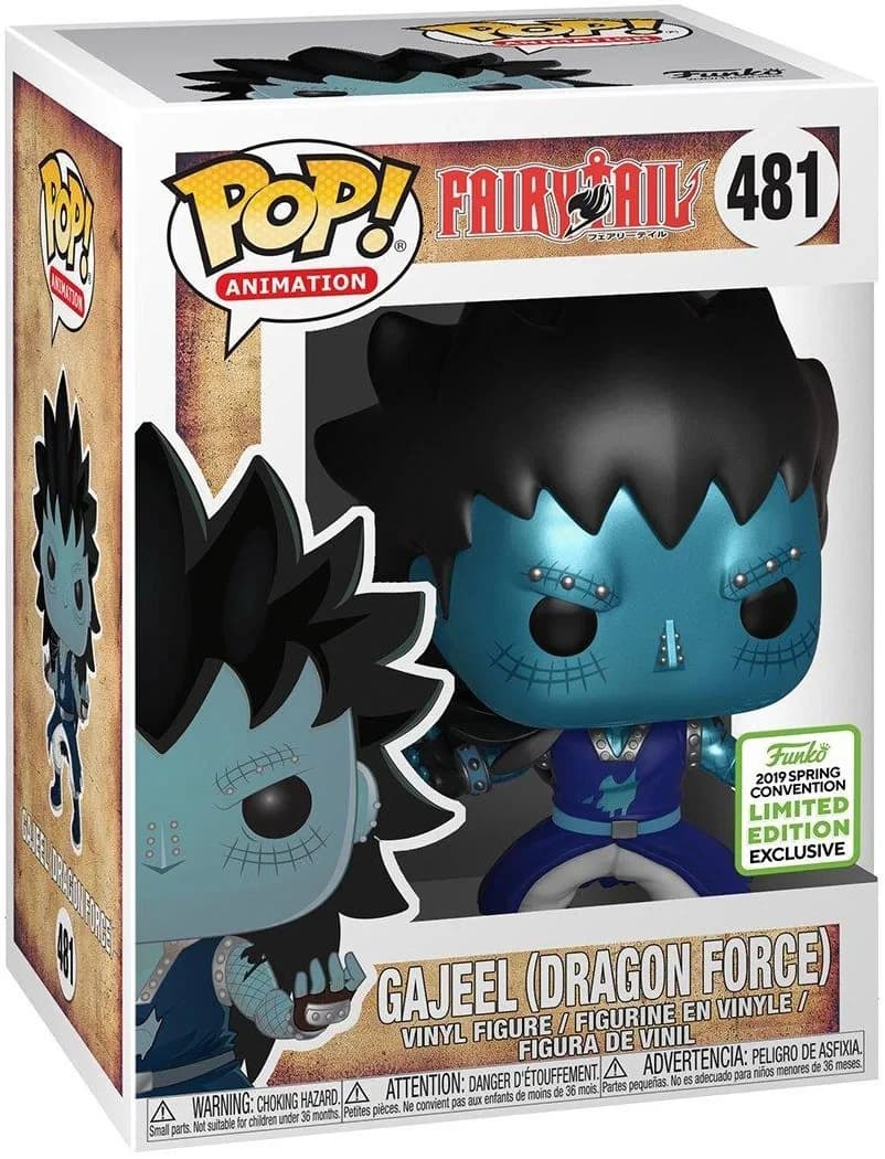 مجسم فانكو بوب! Fairy Tail #481: Gajeel Dragon's Scales (ميتاليك)
