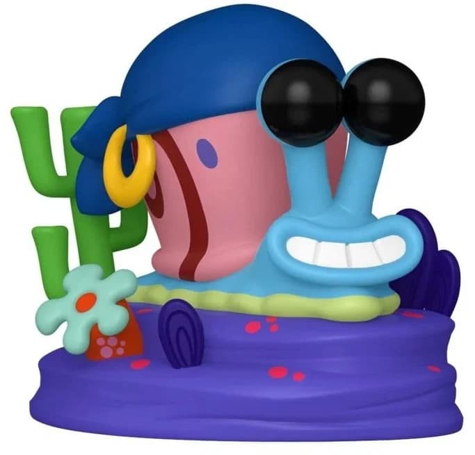 مجسم فانكو بوب! Bob l'Eponge #1940: Gary (un pour tous, tous pirates !)