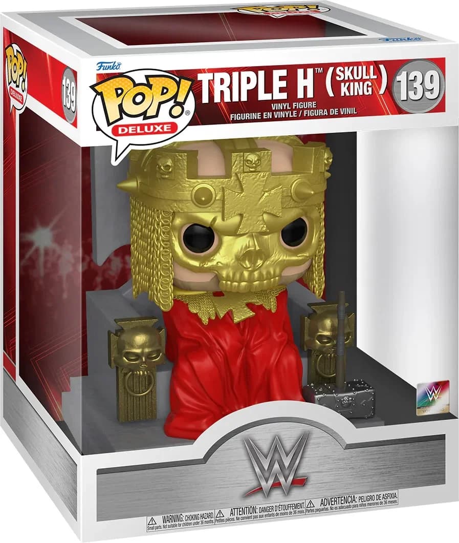 مجسم فانكو بوب! المصارعة الحرة WWE #139: Triple H (Skull King)