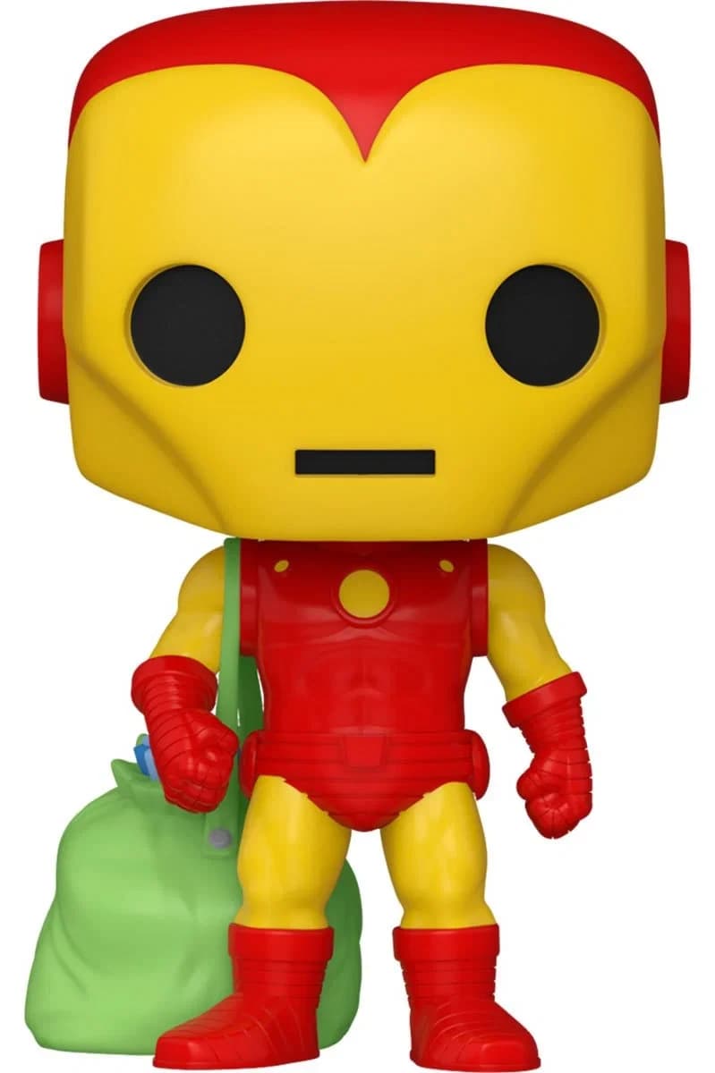 مجسم فانكو بوب! مارفل كوميكس #1282: Iron Man (Noël)